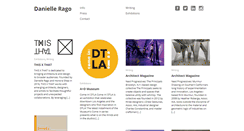 Desktop Screenshot of daniellerago.com